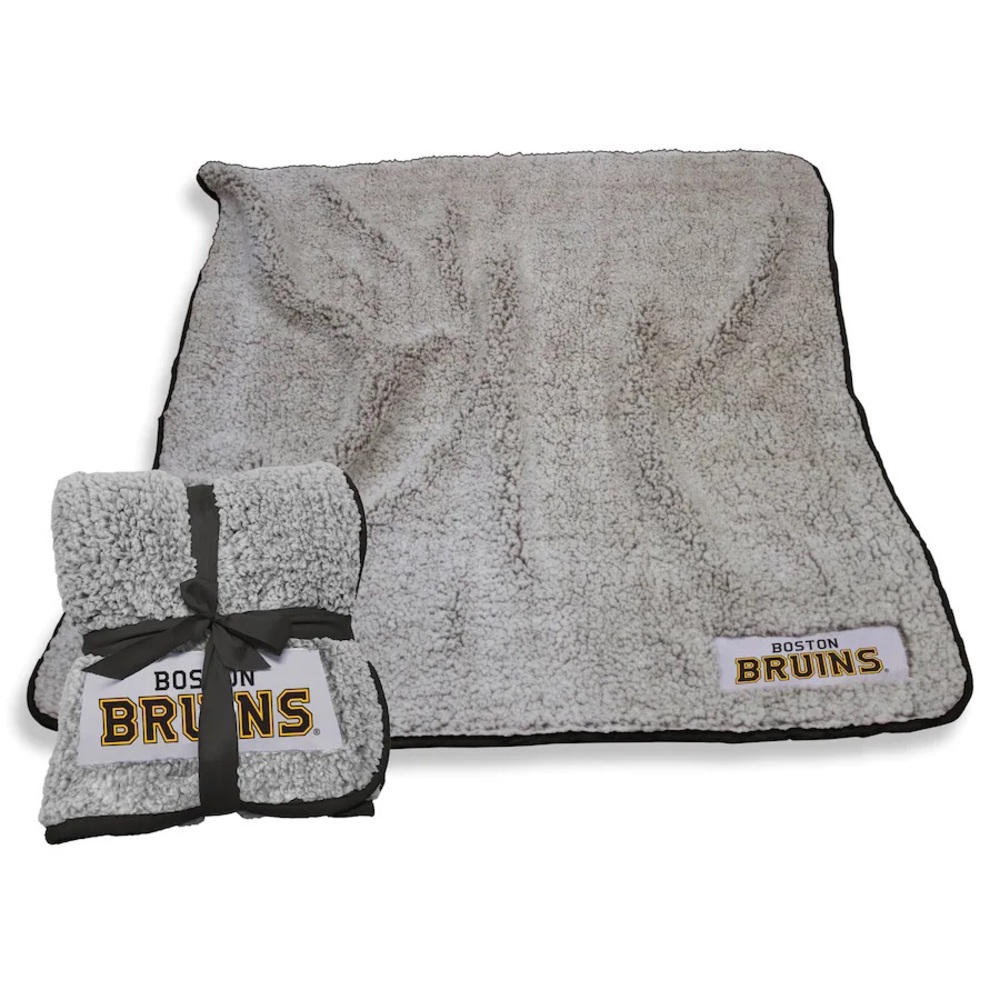 Boston Bruins 50” x 60” frosty fleece blanket
